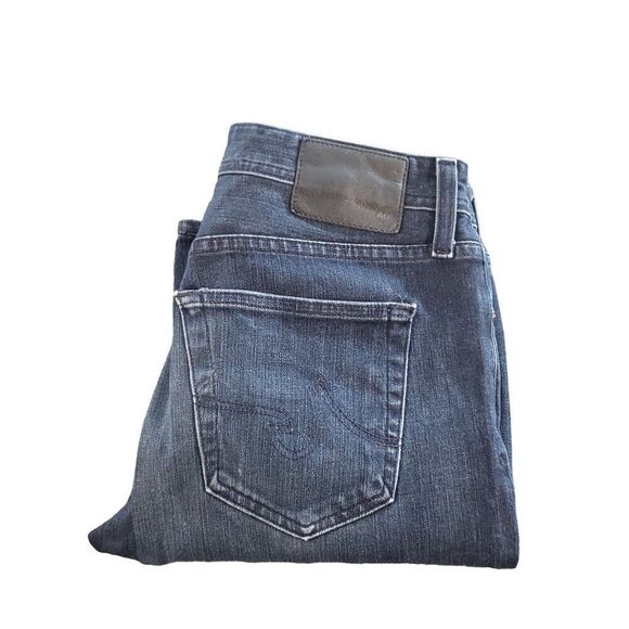 AG Adriano Goldschmied‎ The Everett Jeans Women Sz 29X34 Slim Straight Boho - Picture 1 of 8